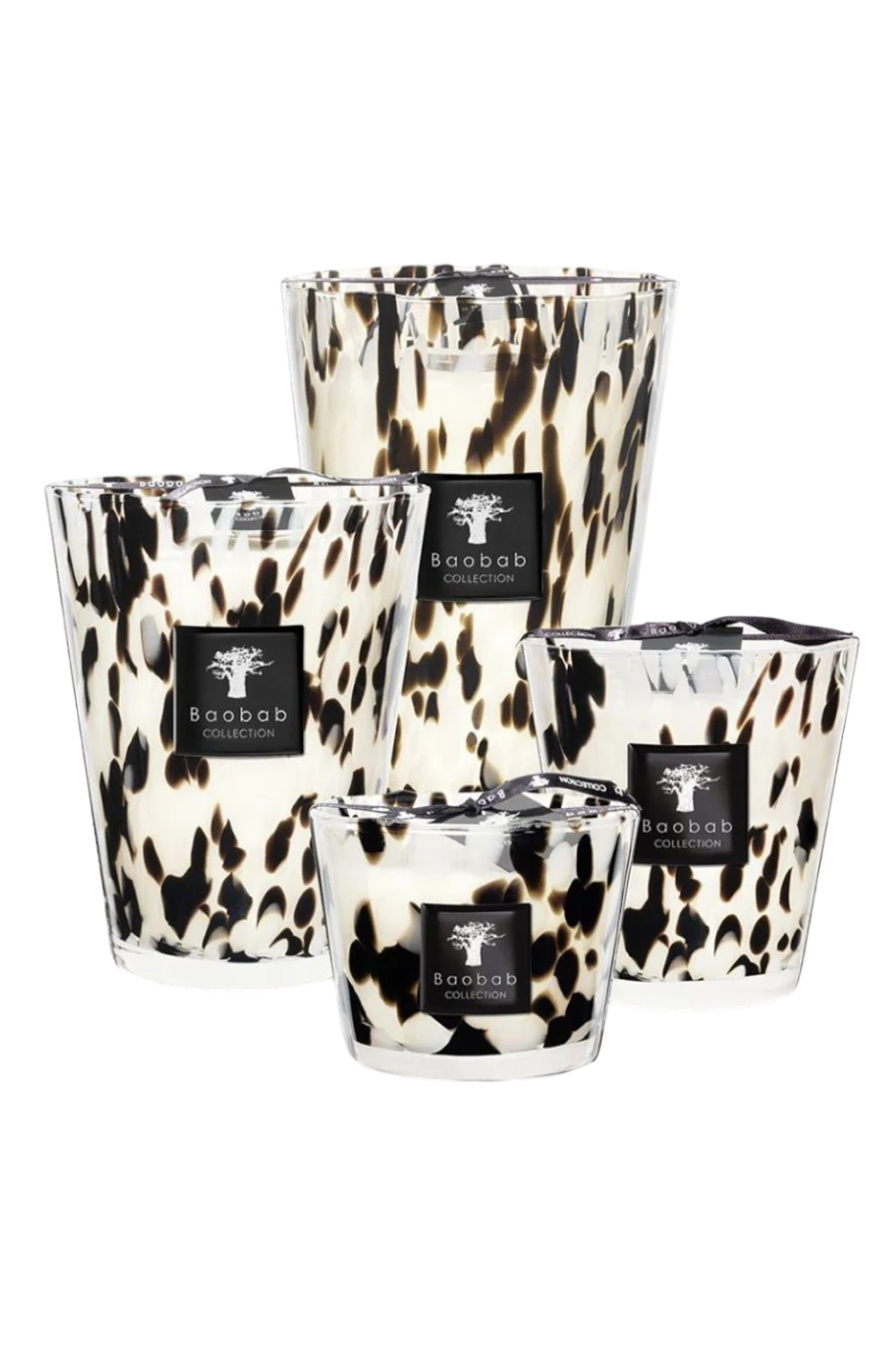 BAOBAB Candles Pearls Black Max 08