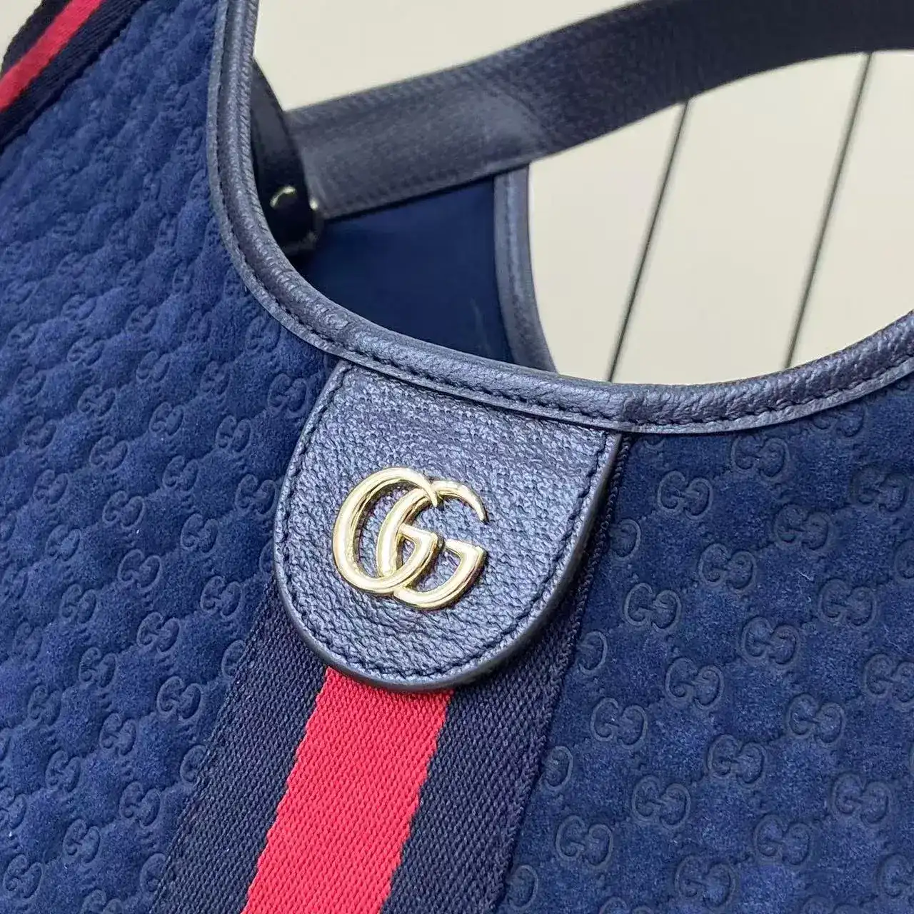 Gucci Blue GG Supreme Canvas Tote Bag product photo from LabelPicks