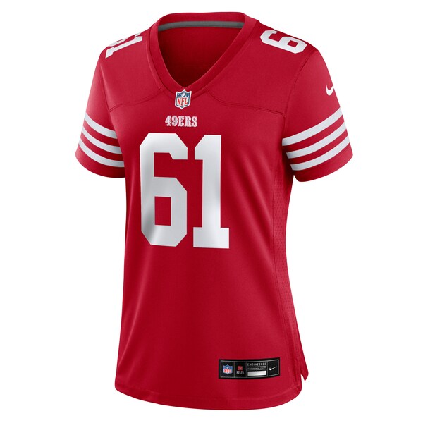 Matt Hennessy San Francisco 49ers Nike Women's Team Game Jersey -  Scarlet