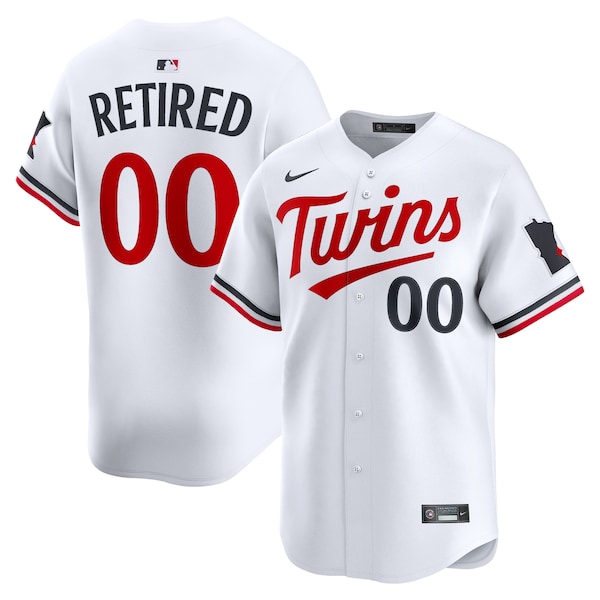 Minnesota Twins Nike Home Limited Pick-A-Player Retired Roster Jersey - White