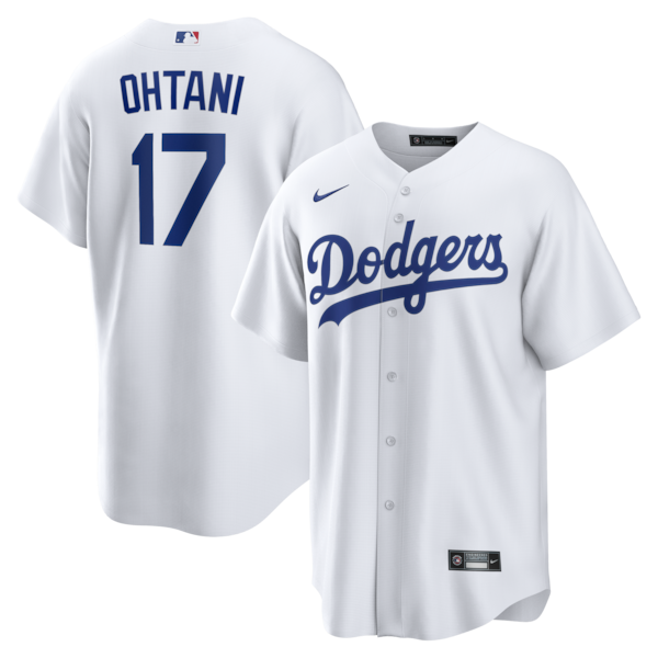 Shohei Ohtani Los Angeles Dodgers Nike Home Replica Jersey - White