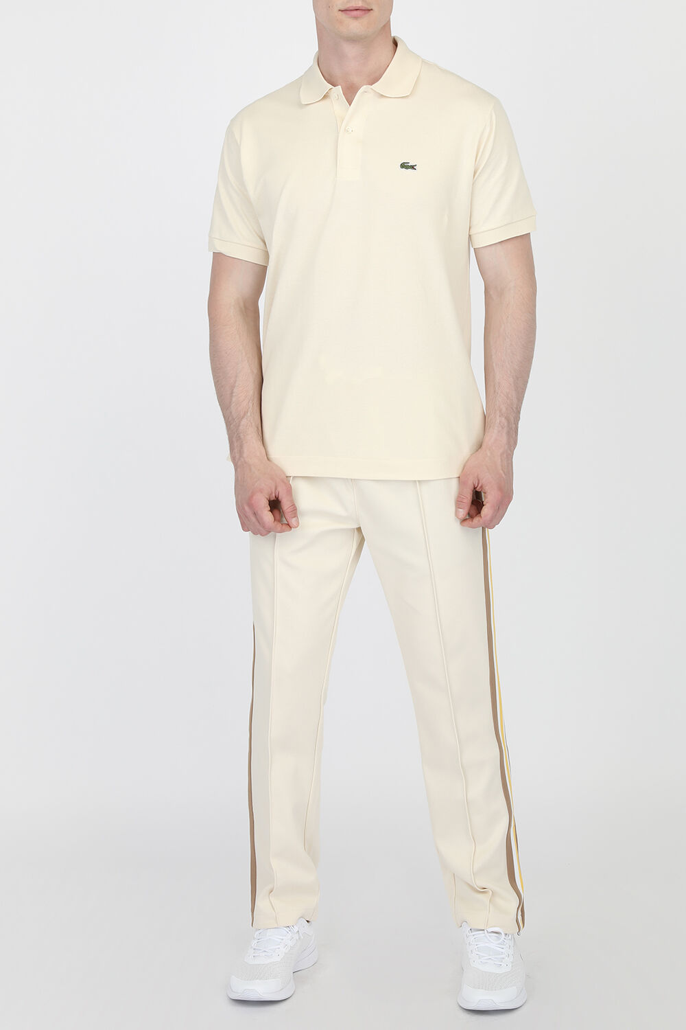 LACOSTE Classic Fit Polo Shirt in Yellow