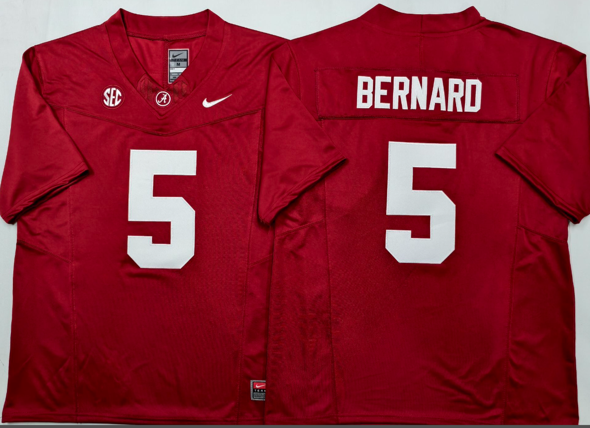 Germie Bernard NCAA Alabama Crimson Tide Nike Vapor Limited Jersey