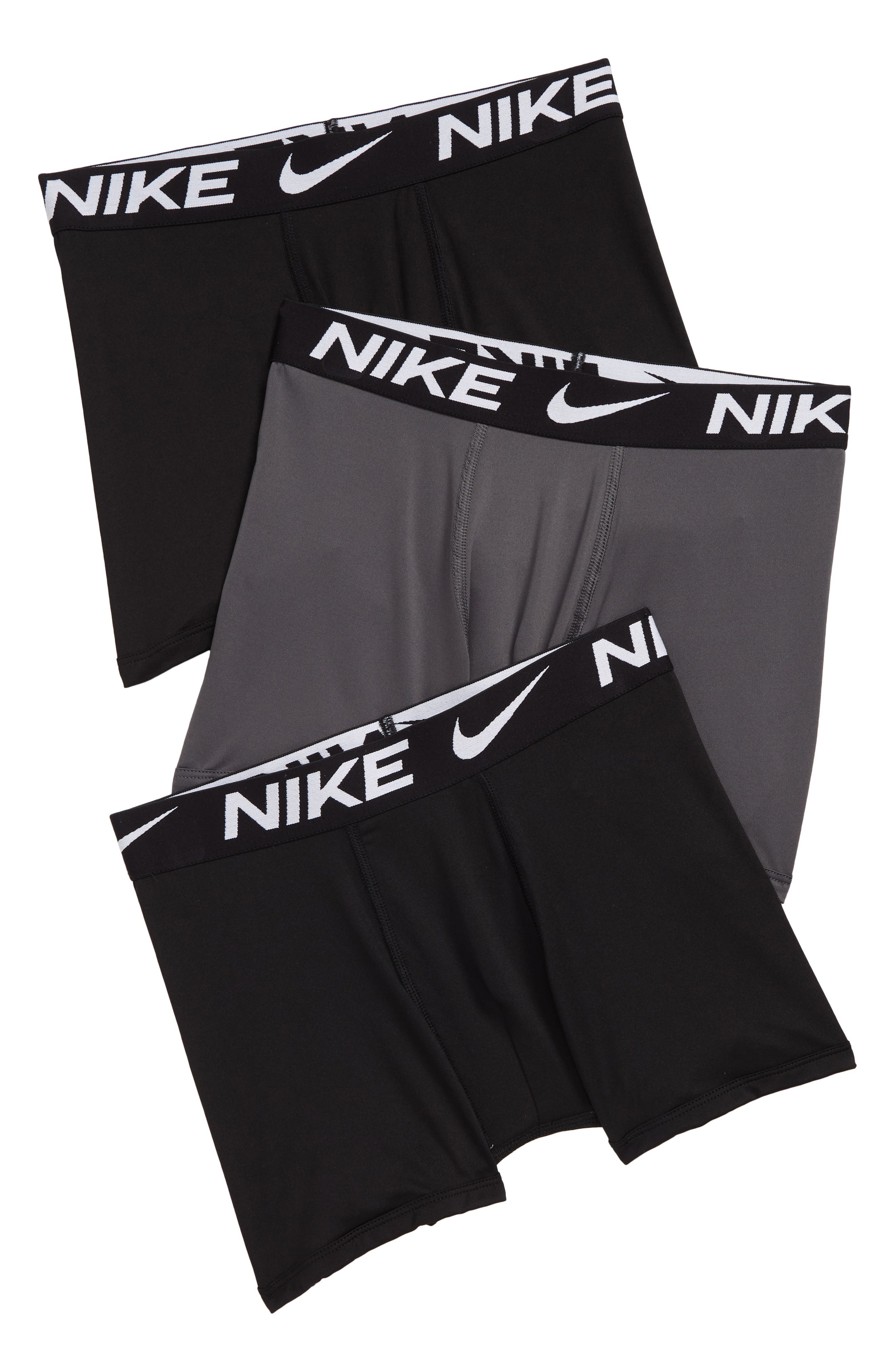Nike Kids' Essential Dri-FIT Micro Assorted 3-Pack Boxer Briefs