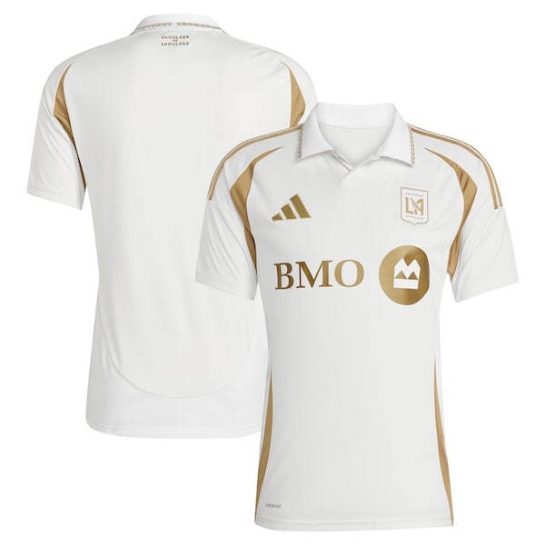 LAFC adidas 2025 Secondary Replica Jersey - White