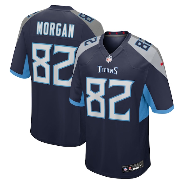 Stanley Morgan Tennessee Titans Nike Team Game Jersey -  Navy