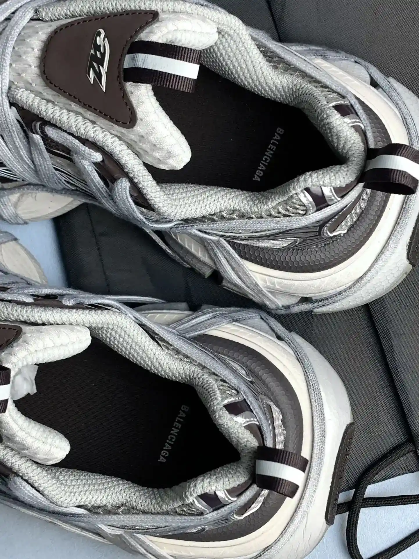 3XL Extreme Lace Sneaker in Brown/Grey/Beige product photo from LabelPicks
