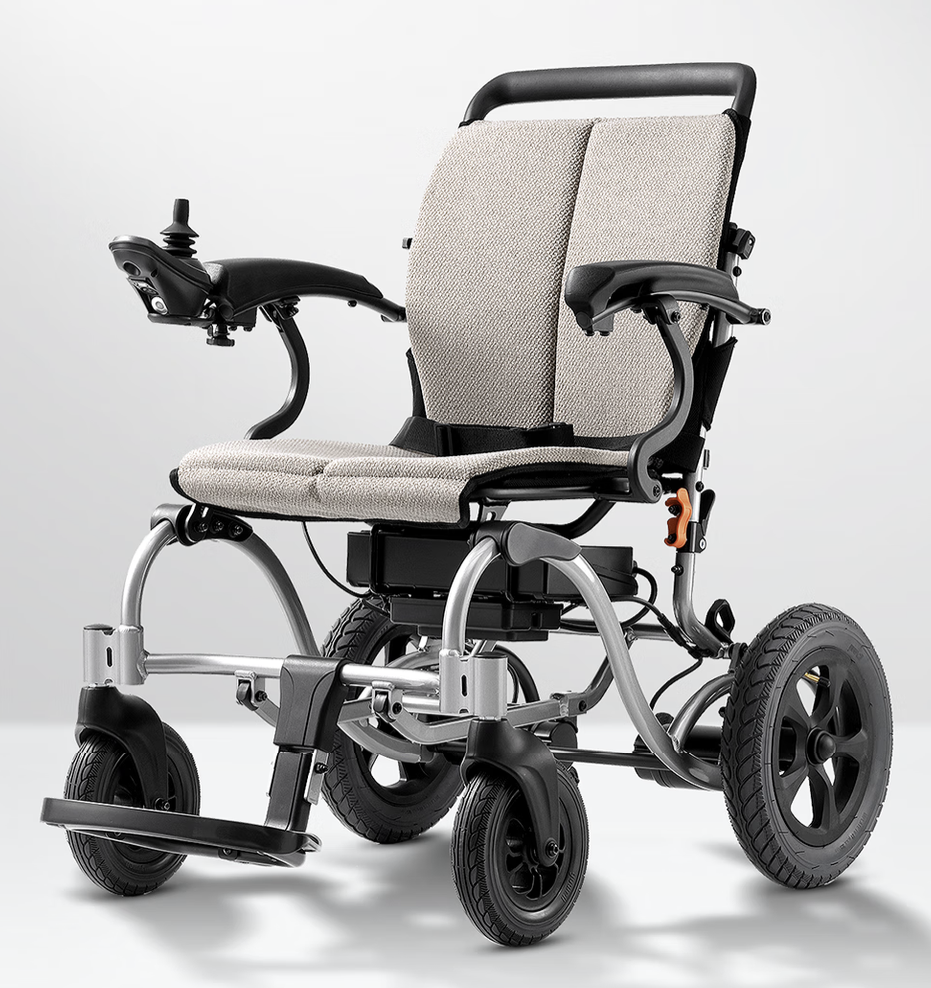 YUWELL D130EL Electric Wheelchair / Lightweight Foldable Mobility Device for Elderly Travel - GreshamTech