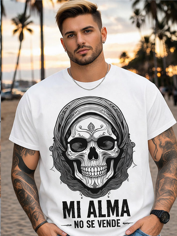 Remera Calavera Mística | Estilo Dark Urbano Unisex