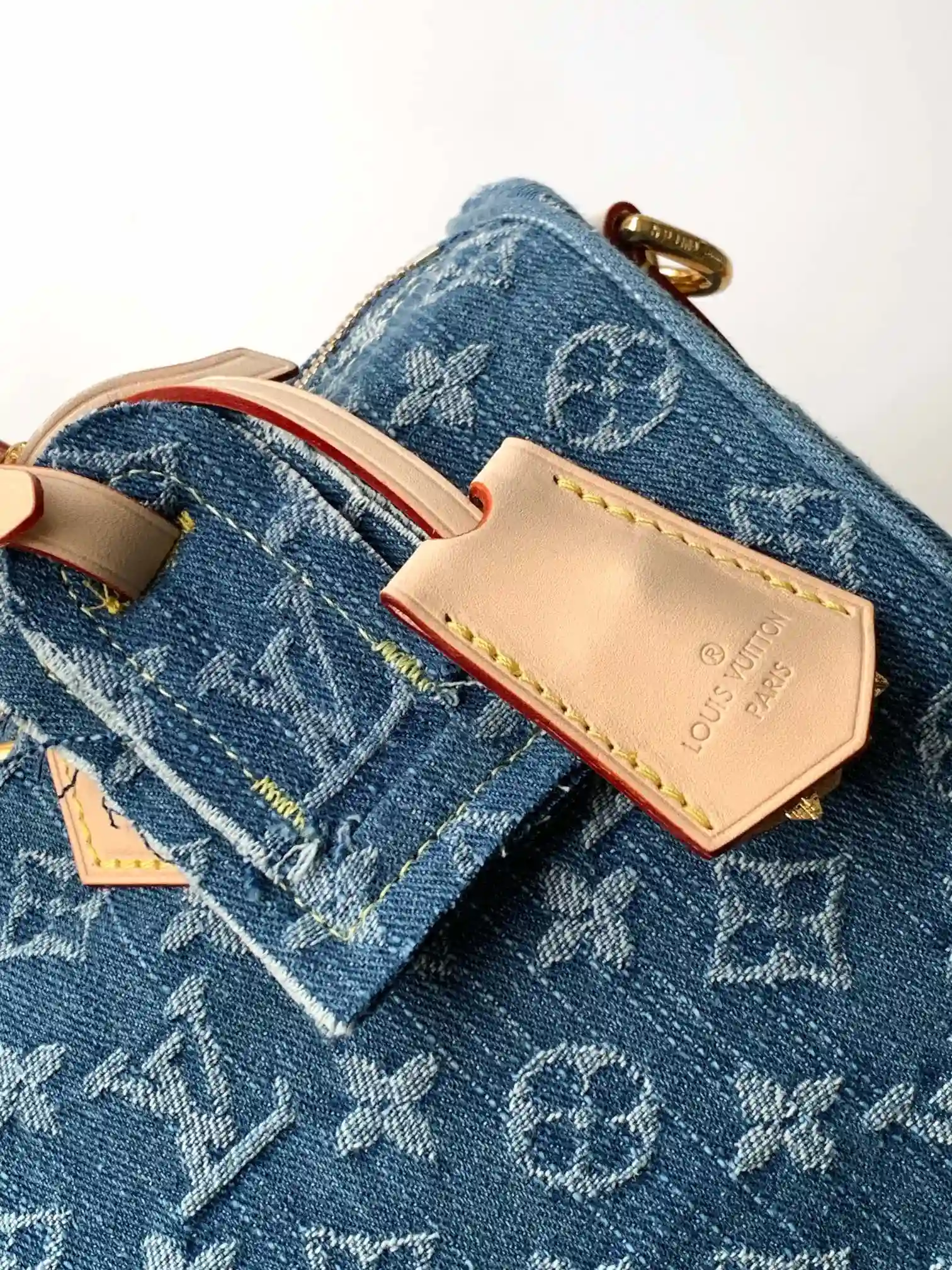 Louis Vuitton Speedy Blue Calfskin Top Handle Bag product photo from LabelPicks