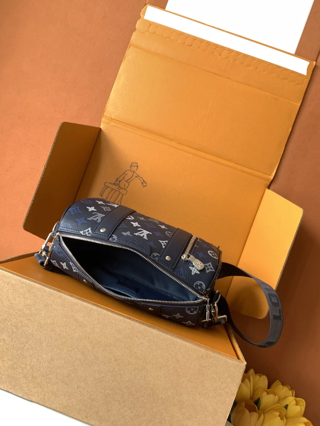 Louis Vuitton Calfskin Keepall Crossbody Bag product photo from LabelPicks