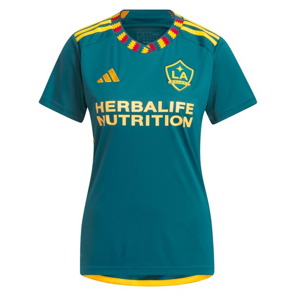 LA Galaxy adidas Women's 2024 LA Kit Replica Custom Jersey - Green