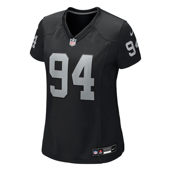 Christian Wilkins Las Vegas Raiders Nike Women's Team Game Jersey - Black