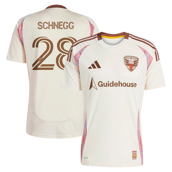 David Schnegg D.C. United adidas 2025 The Soul Kit Replica Player Jersey - Natural