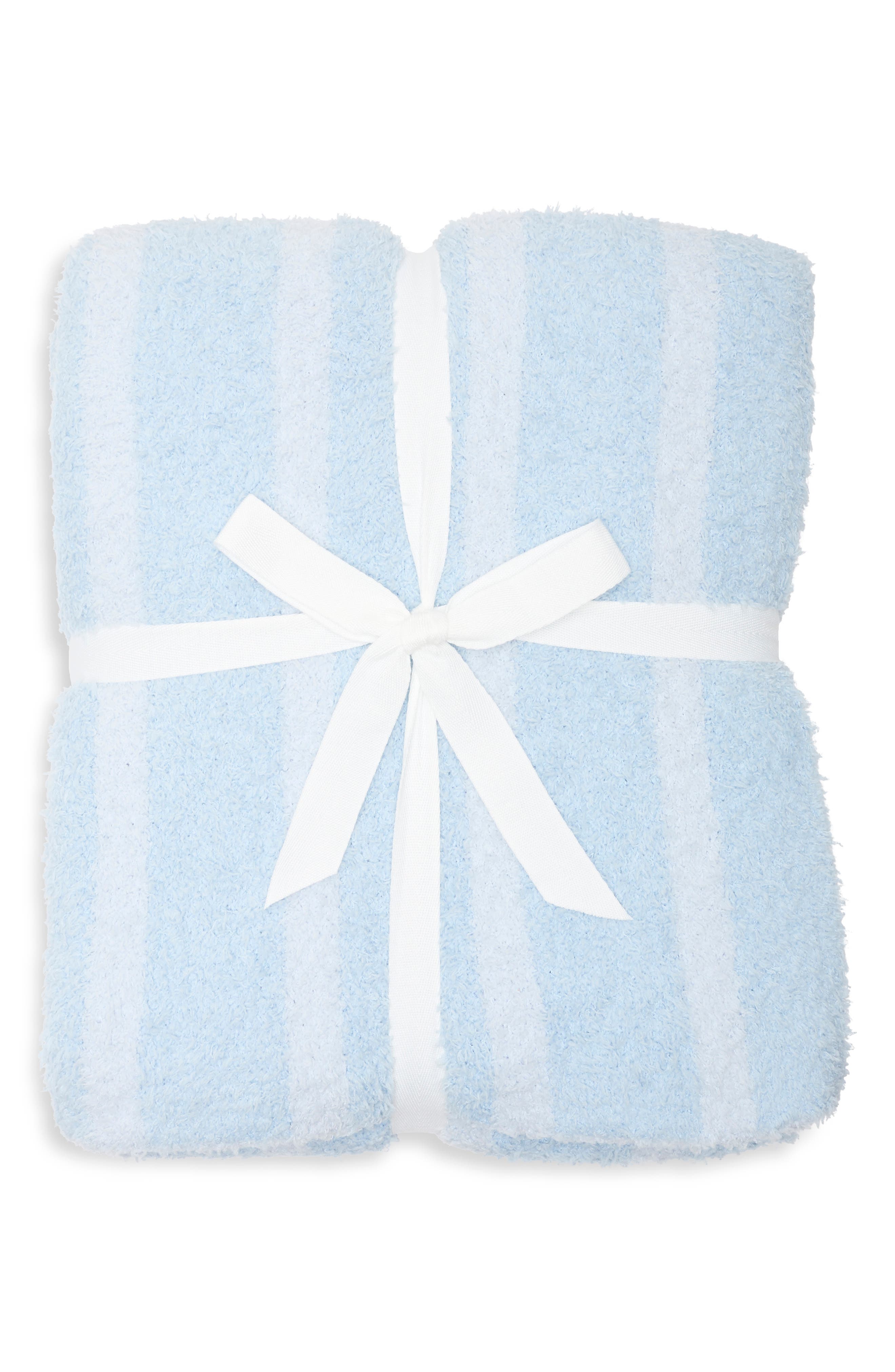 NORDSTROM RACK Vertical Stripe Butter Knit Throw