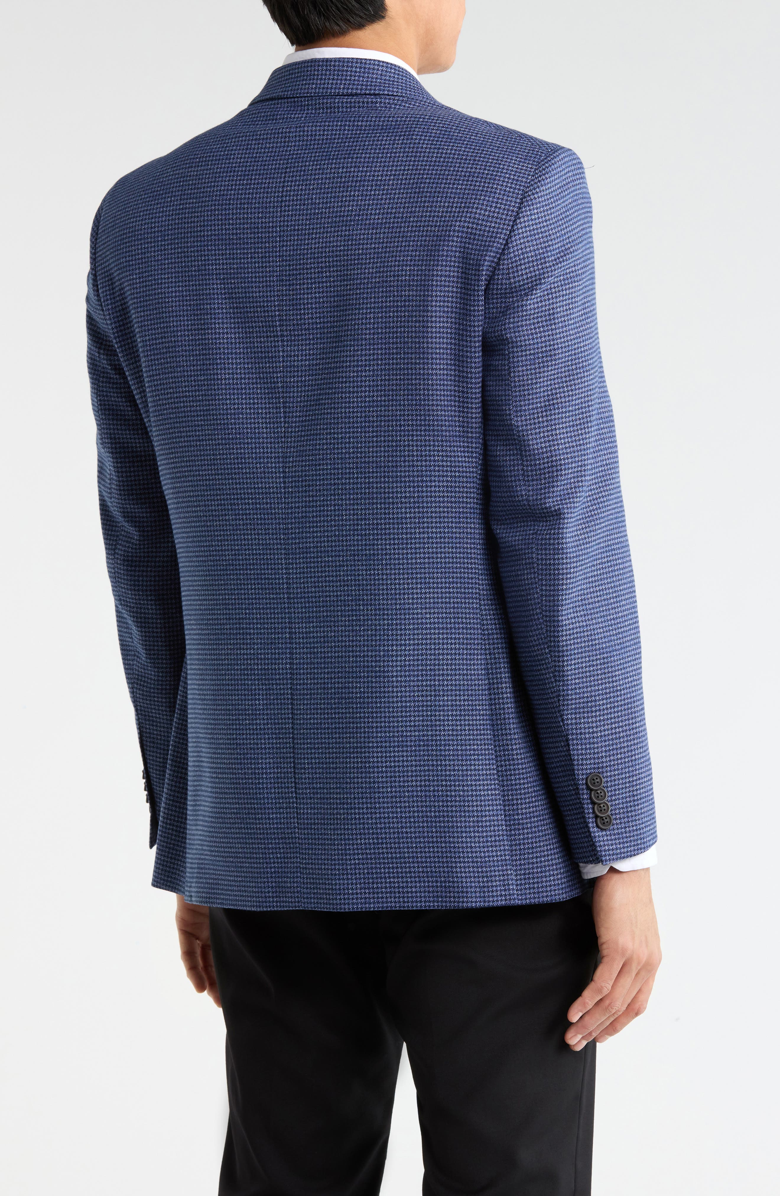 Nautica Check Stretch Blazer