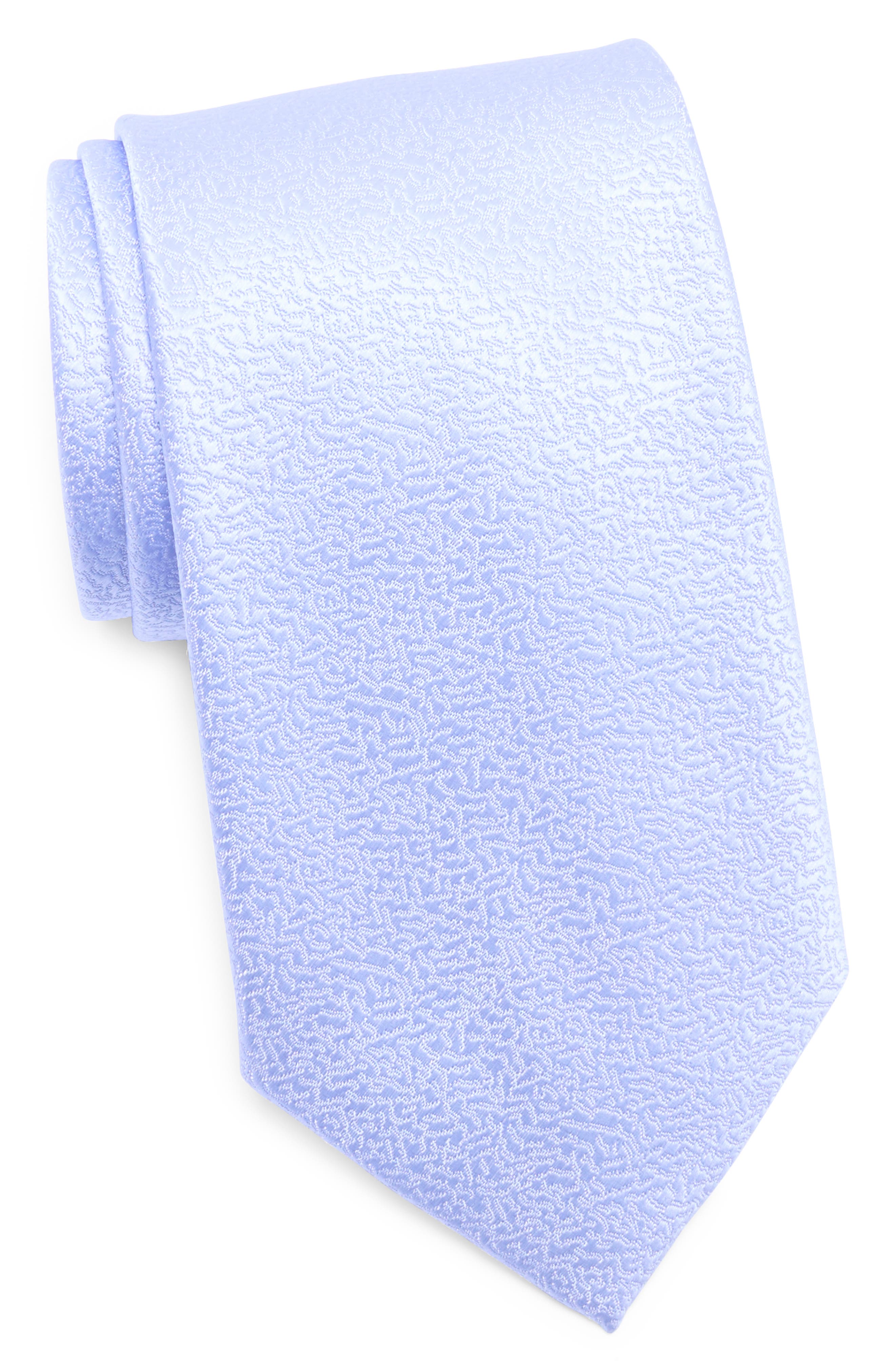 TOM BAINE Abstract Jacquard Tie