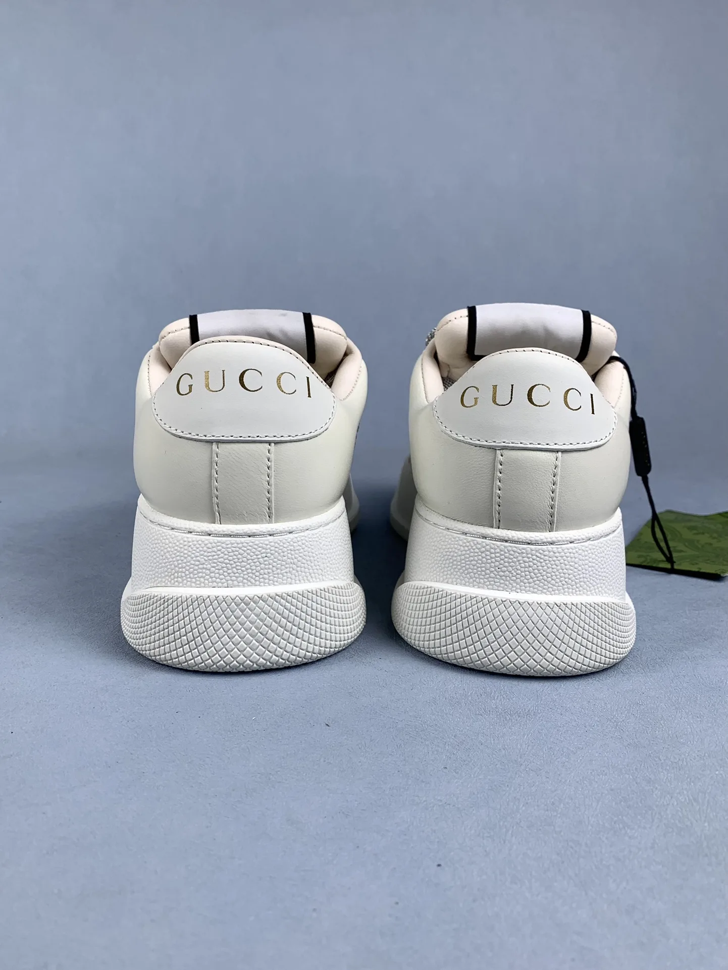 Gucci Re-Web sneaker with crystal chain product photo from LabelPicks