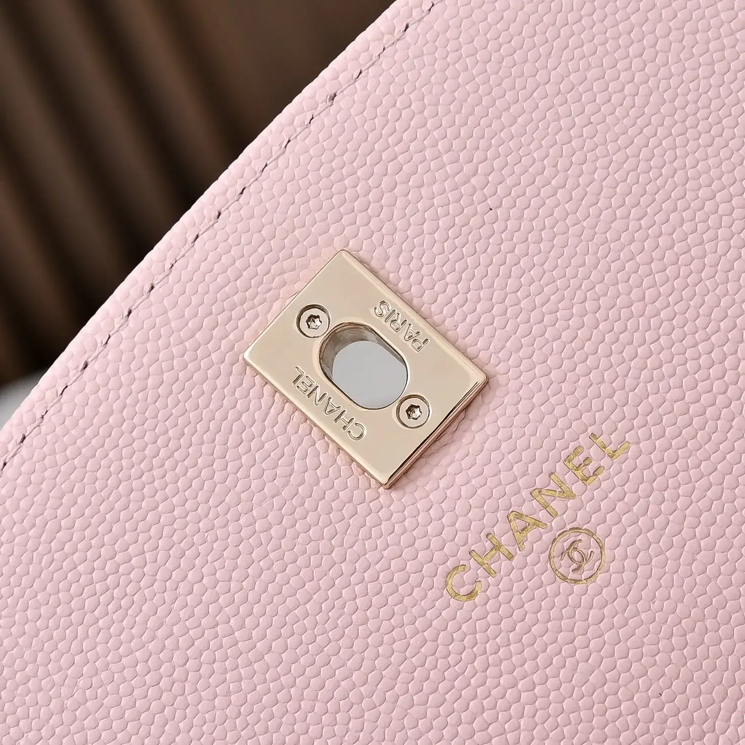 Chanel Gold Quilted Leather Shoulder Bag product photo from LabelPicks