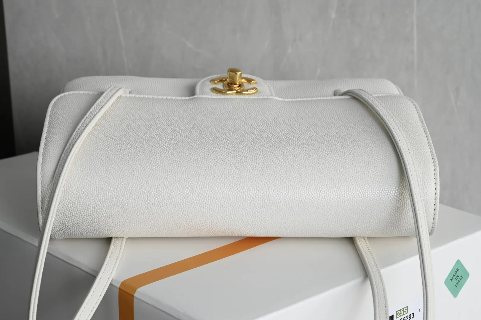 Chanel White Calfskin Shoulder Bag product photo from LabelPicks