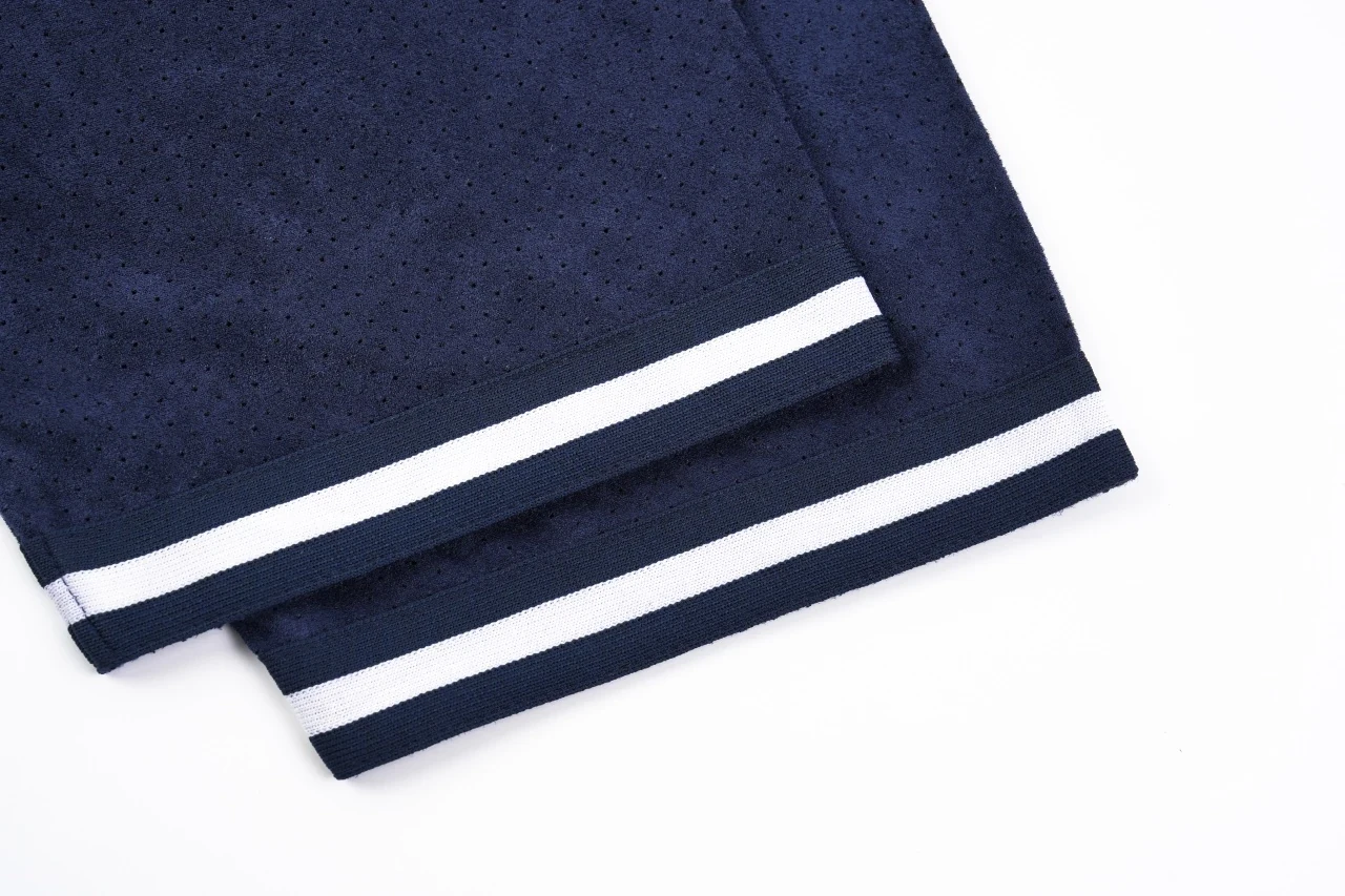 Supreme Navy Suede Mesh Baseball Jersey product photo from LabelPicks