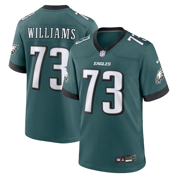 Cameron Williams Philadelphia Eagles Nike Team Game Jersey - Midnight Green