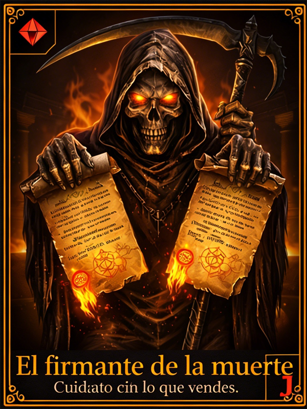 ♦️ J｜El firmante de la muerte