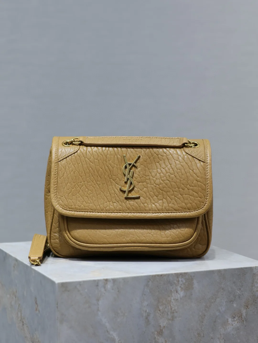 Saint Laurent Niki Lambskin Shoulder Bag product photo from LabelPicks