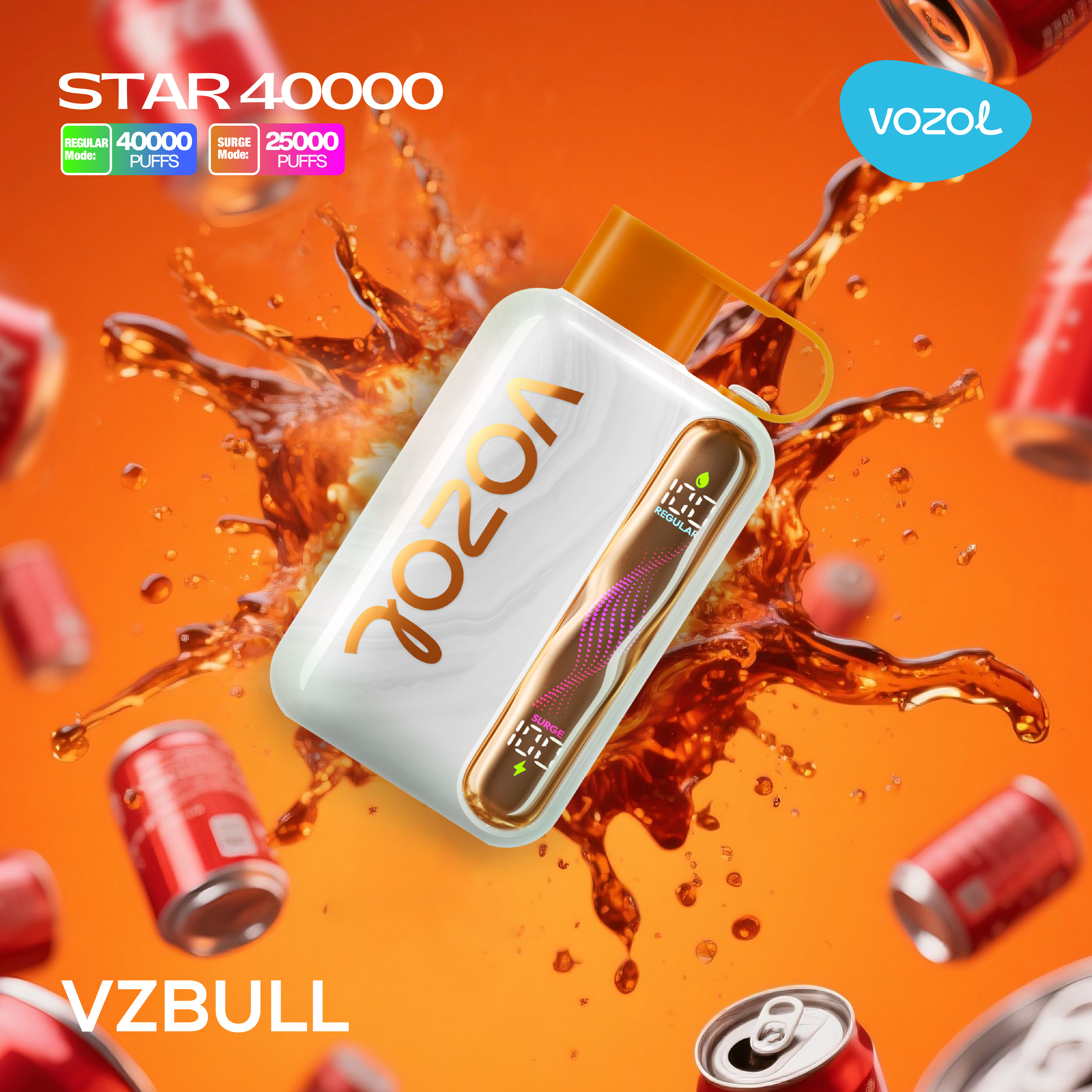 Vozol Star 40k Disposable Vape (5%, 40000 Puffs)