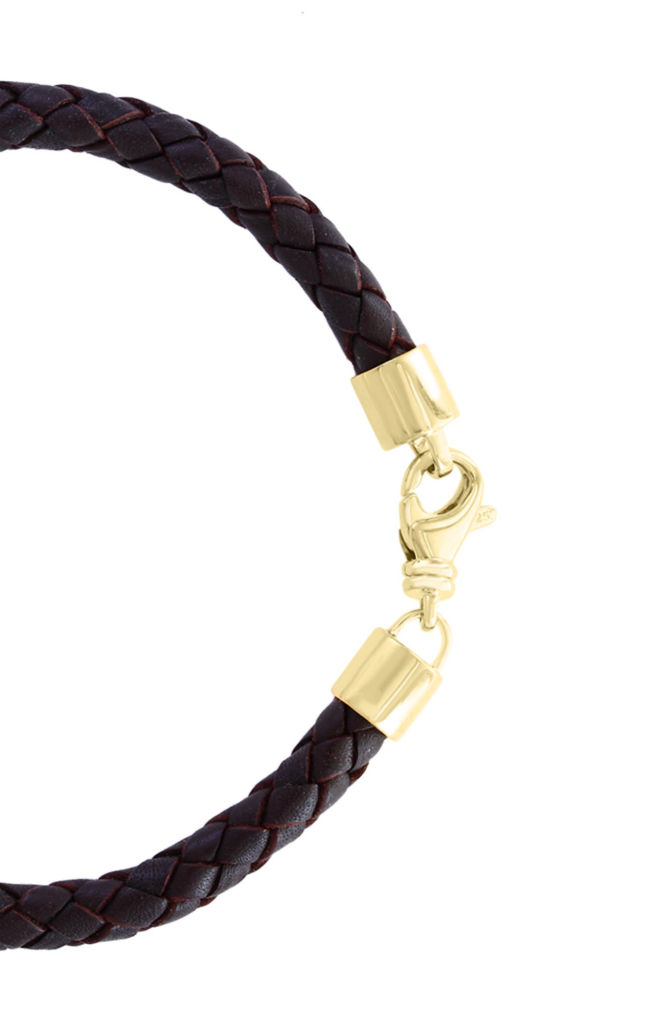 EFFY Braided Leather Bracelet