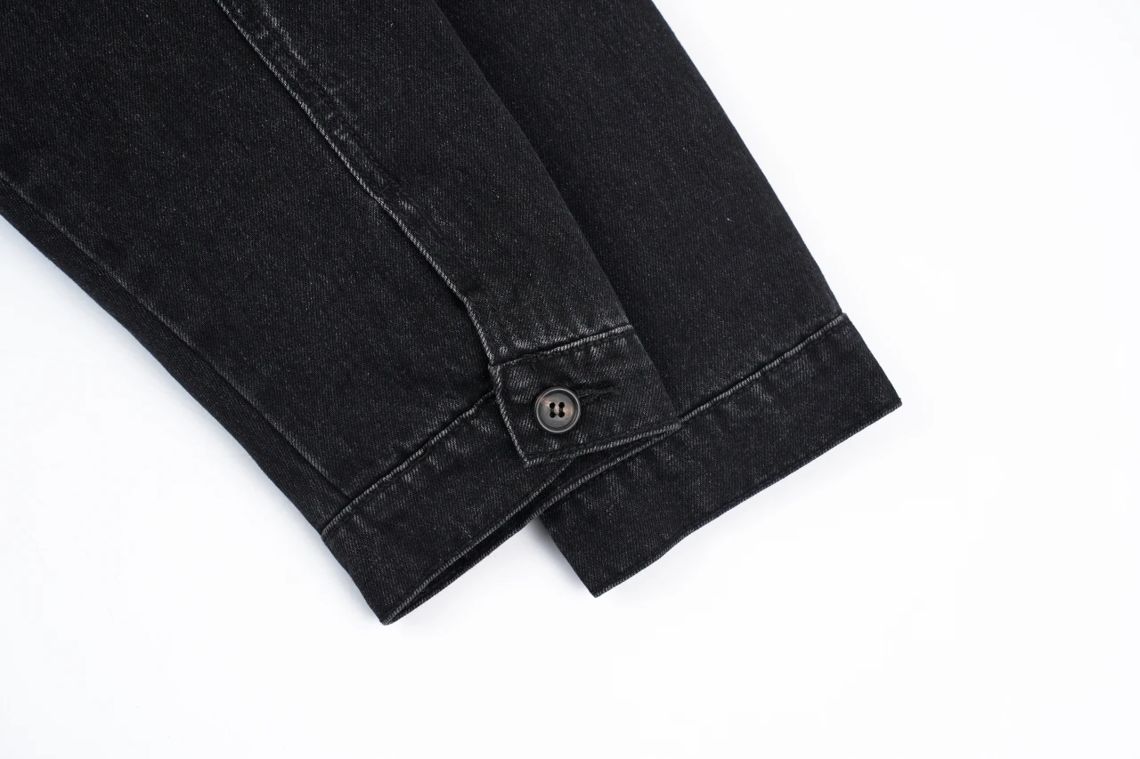 Miu Miu Black Logo Denim Padded Jacket product photo from LabelPicks