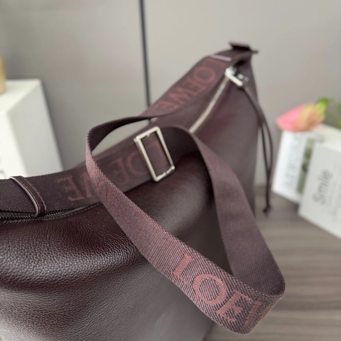 Loewe Grained Leather Shoulder Bag product photo from LabelPicks