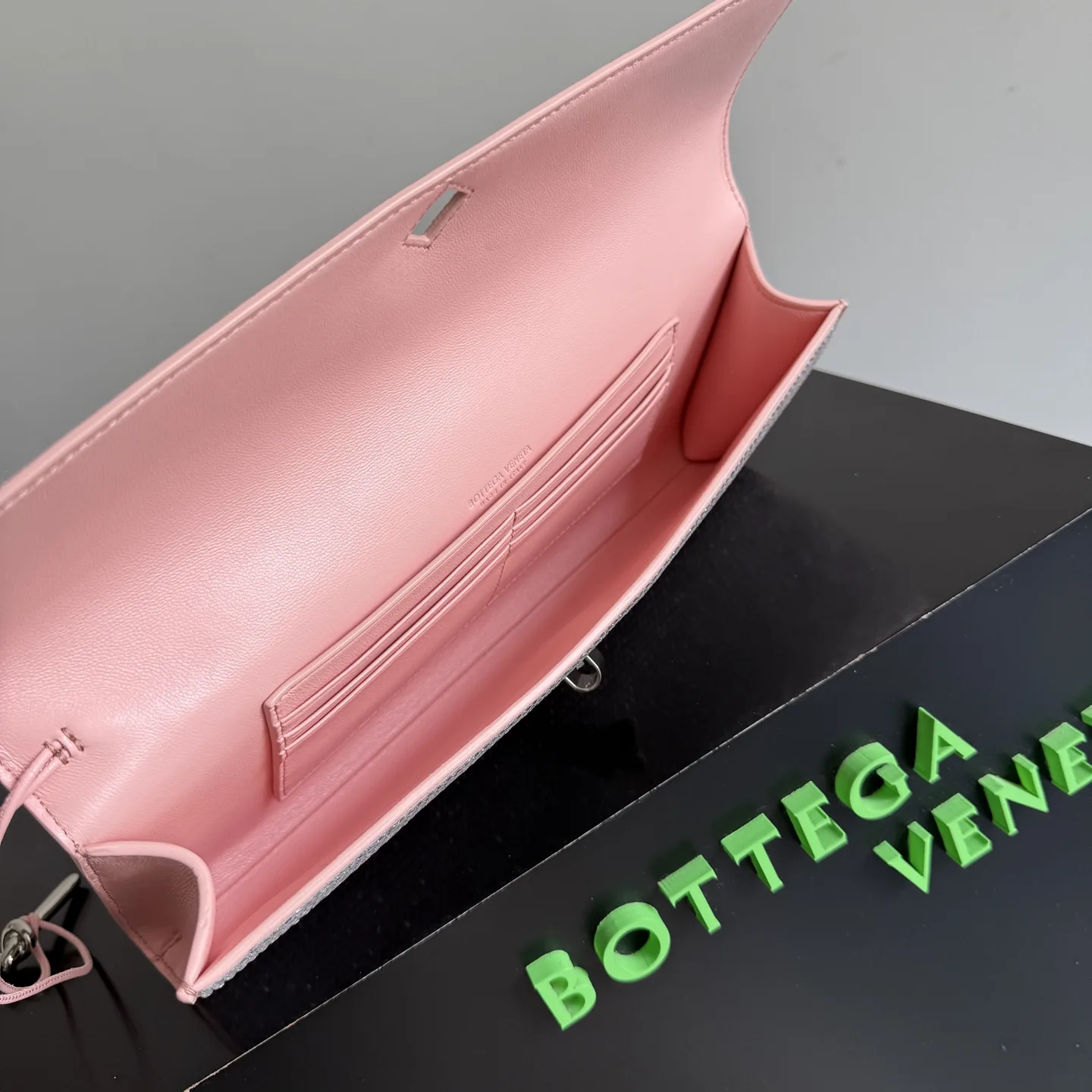 Bottega Veneta Lambskin Andiamo Evening Bag product photo from LabelPicks