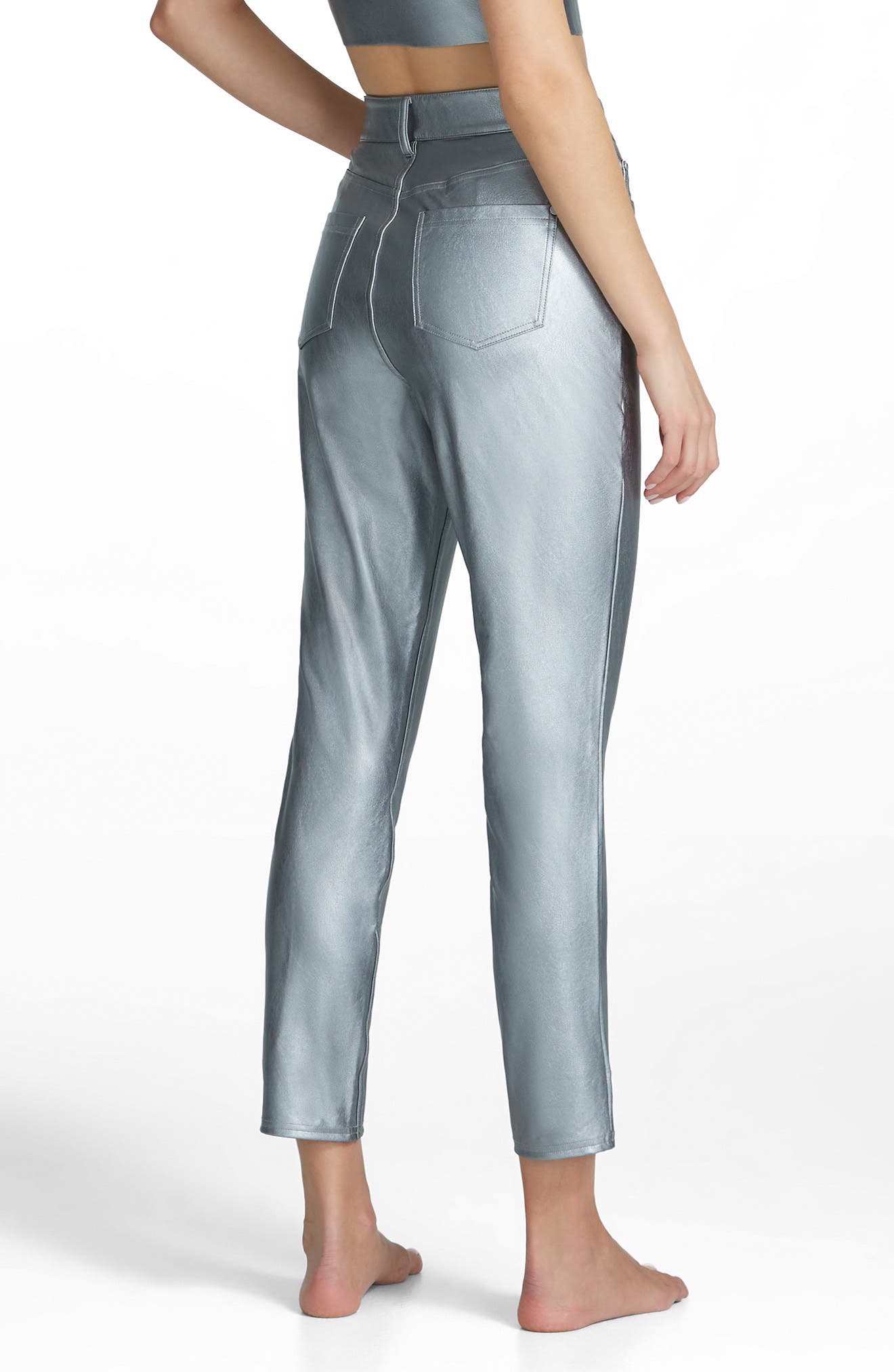 Commando Faux Leather Five-Pocket Pants