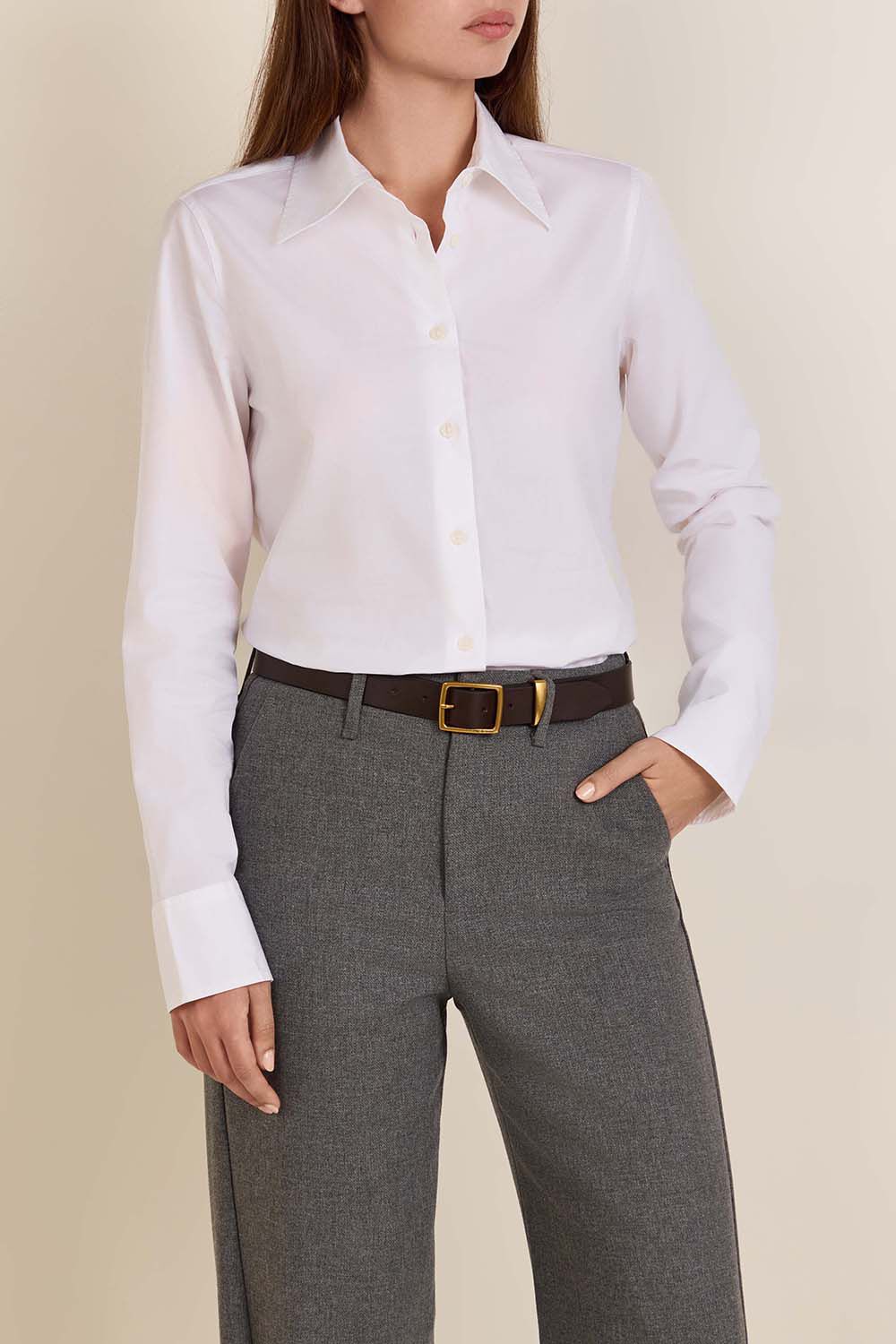 RAG & BONE חולצת מכופתרת בגזרת סלים פיט