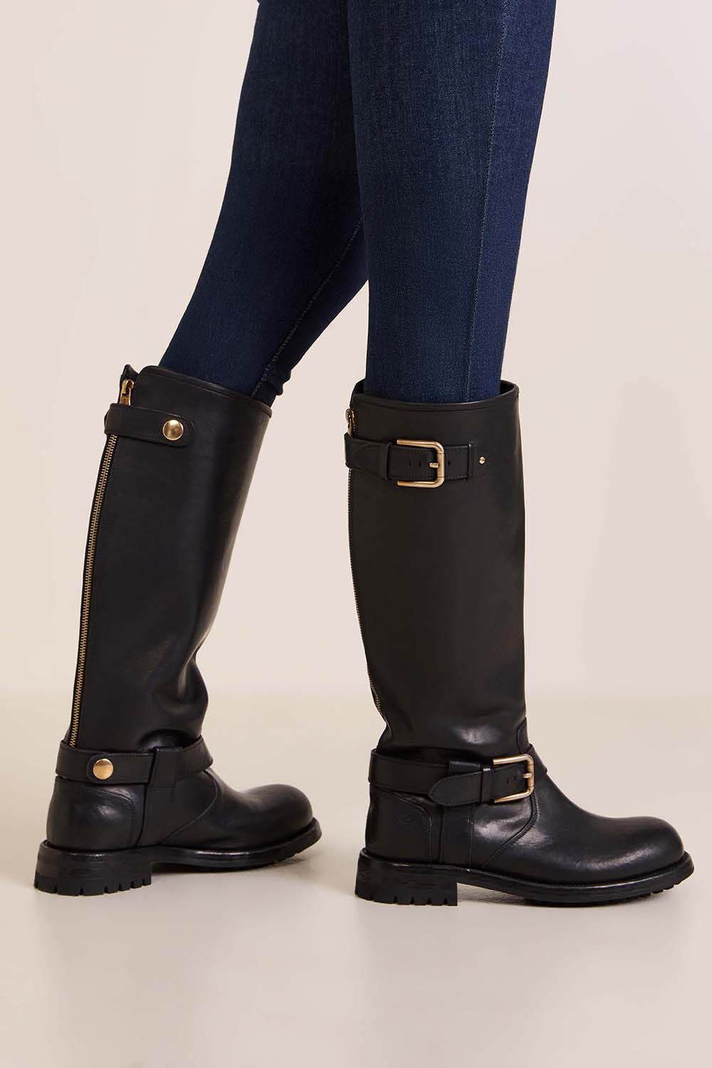 DOLCE & GABBANA מגפי בייקר
