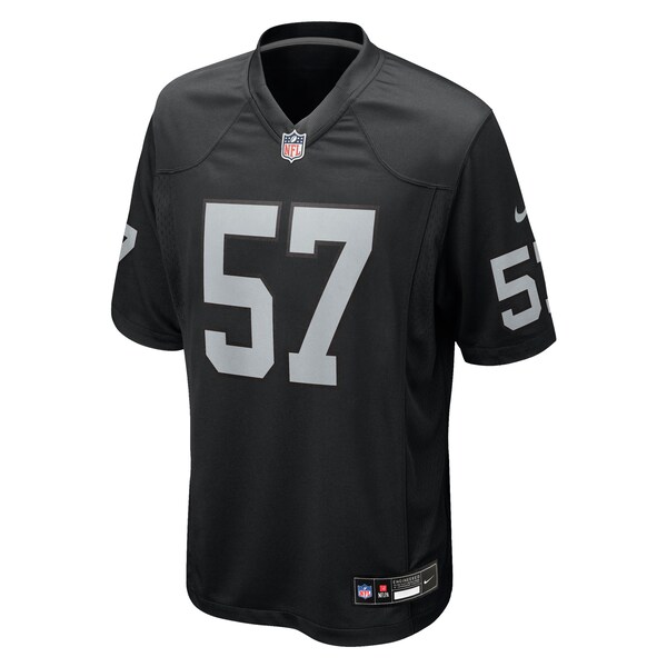 Germaine Pratt Las Vegas Raiders Nike Team Game Jersey -  Black