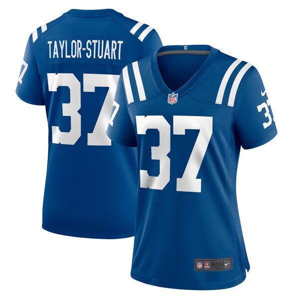 Isaac Taylor-Stuart Indianapolis Colts Nike Women's Team Game Jersey -  Royal