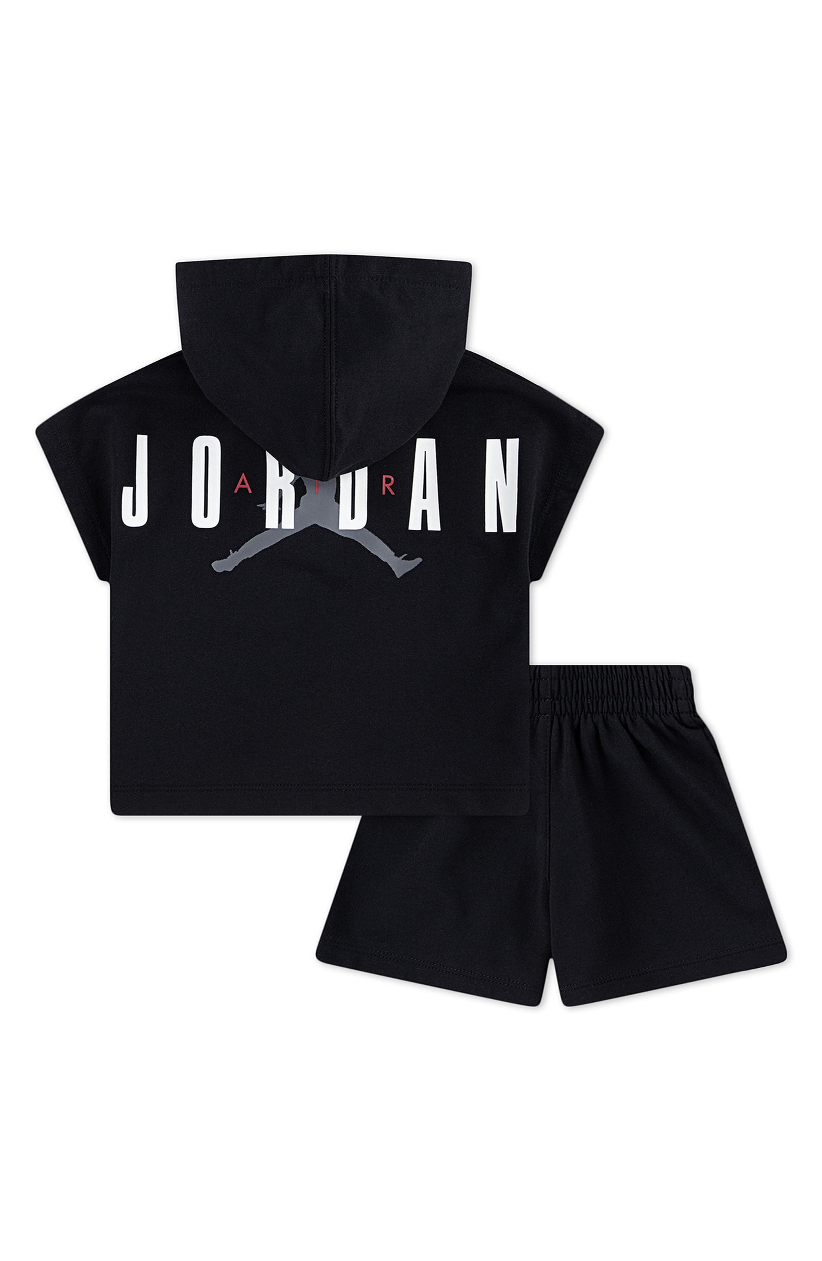 Jordan French Terry Henley Hoodie & Sweat Shorts Set
