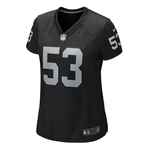 Amari Gainer Las Vegas Raiders Nike Women's  Game Jersey -  Black