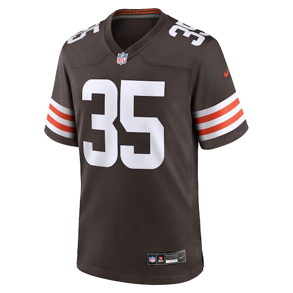 Raheim Sanders Cleveland Browns Nike Team Game Jersey -  Brown