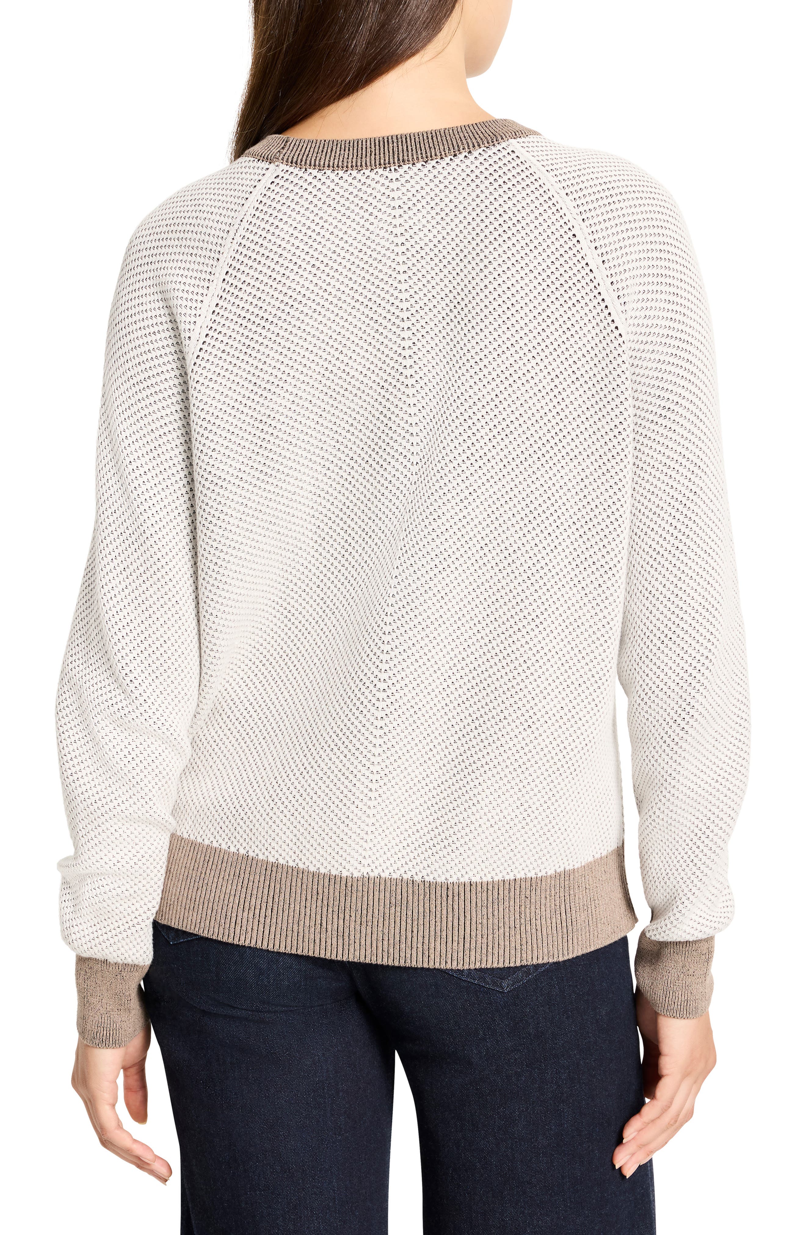NIC+ZOE Textured Crewneck Sweater