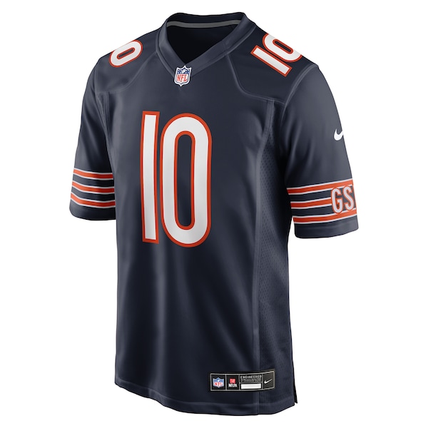 Luther Burden III Chicago Bears Nike Team Game Jersey -  Navy