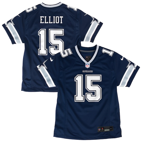 Ezekiel Elliott Dallas Cowboys Nike Youth Game Jersey - Navy