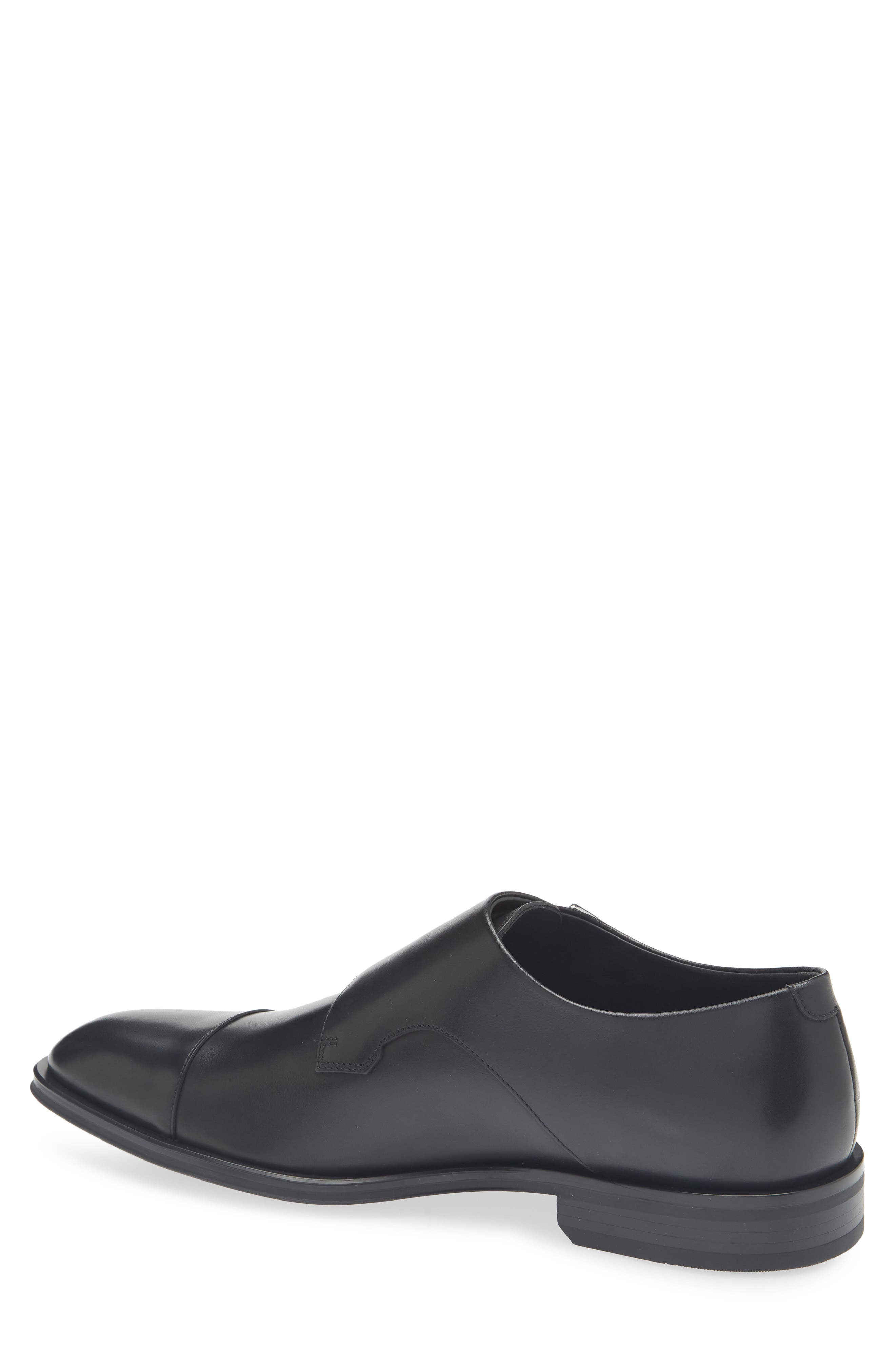 BOSS Derrek Double Monk Strap Cap Toe Shoe