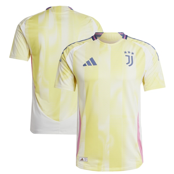 Juventus adidas 2024/25 Away Authentic Jersey - Yellow