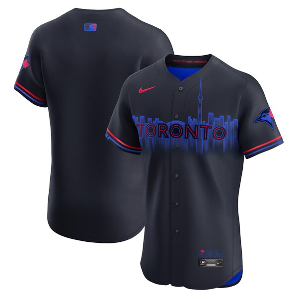 Toronto Blue Jays Nike City Connect Elite Jersey - Navy