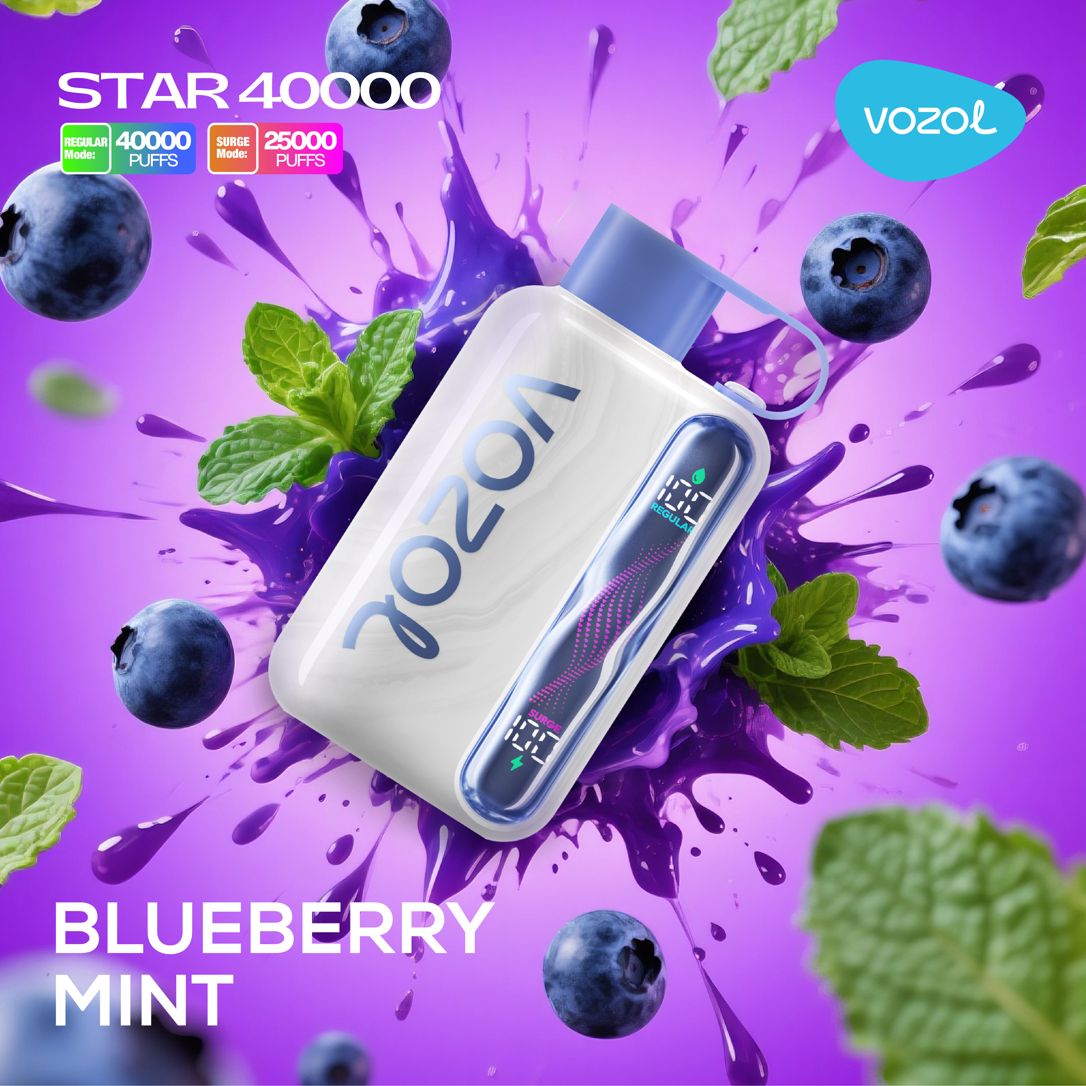 Vozol Star 40k Disposable Vape (5%, 40000 Puffs)