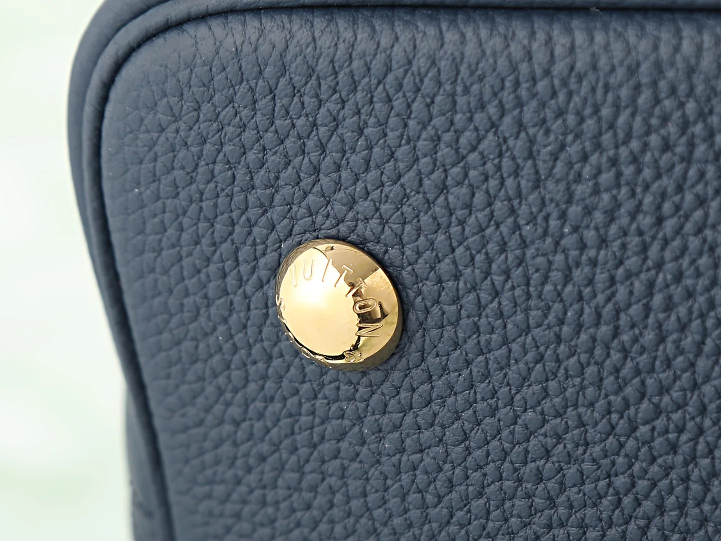 Louis Vuitton Capucines Blue Calfskin Top Handle Bag product photo from LabelPicks