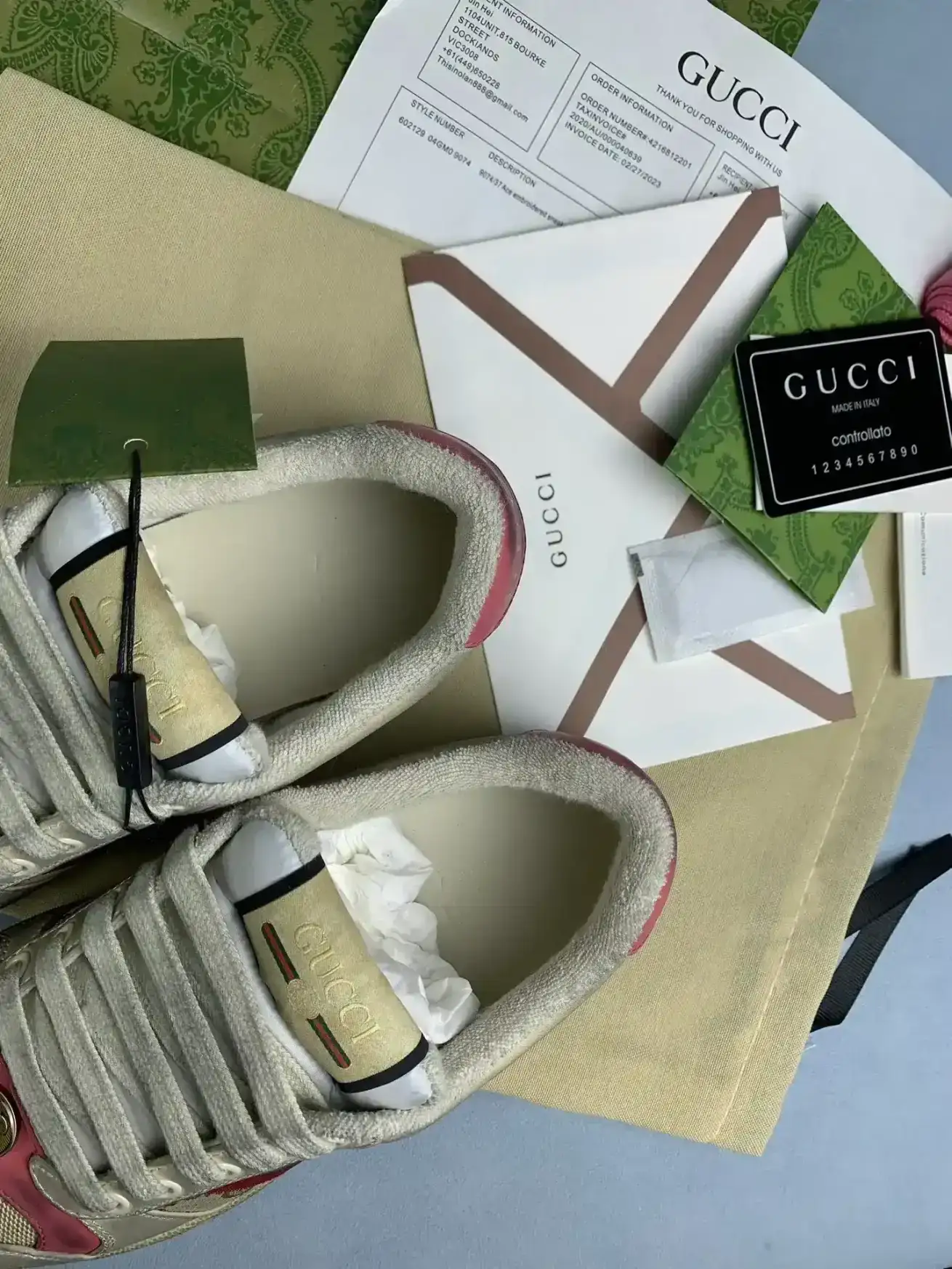 Gucci Screener GG sneaker product photo from LabelPicks
